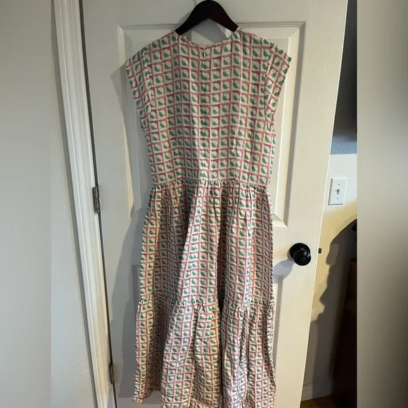 Oliphant Cap Sleeve Midi, Cirque Rose, Large - Picture 4 of 5